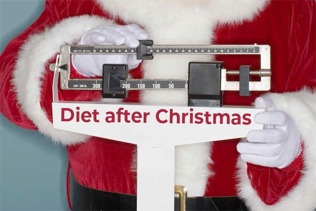 Δίαιτα μετά τα Χριστούγεννα