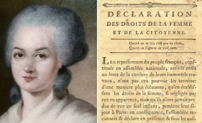 Ολυμπία ντε Γκουζ στη Γαλλική επανάσταση