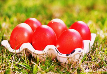 Κόκκινα αυγά Τα αυγά της Αναστάσεως