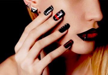 Oi Dark Manicure Táseis tou Cheimóna apó Koryfaíous Nail Artists