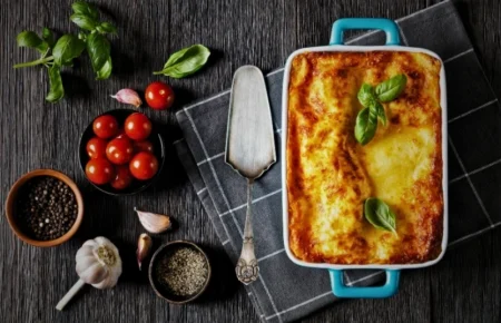 Λαζάνια Κοτόπουλο